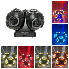 Led disco stage lights, led mini moving head lights, red, green, blue laser disco ball