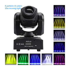 30w led spot moving head, led gobo moving head