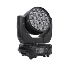 19*15w mac aura led bee eye moving head with zoom, osram bulb 4in1 RGBW