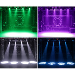 60W white light bead+6pcs10W RGBW, Mini Gobo Washing 2 in 1 LED moving head